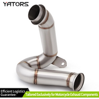 For Duke 790 2018 - 2022 800MT 890 890R 790ADV Motorcycle Exhaust System Modified Middle Section Slip-On Middle Link Pipe