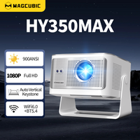 Magcubic HY350Max 900ANSI Android 14 Auto Focus Projector Support 8K Native 1080P with Wifi6 BT5.4 16G Allwinner H726 Portable
