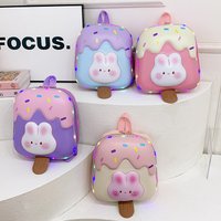 New Sweet and Cute Bow Hard Shell Children Backpack Boys and Girls Lightweight and Large Capacity Backpack Kids Fashionable Bags