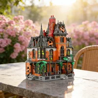 3463pcs MOC The Haunted House Monster Fighters Model Building Blocks Architecture Idea Toy Education Festival Gifts Brick