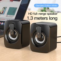 Stereo USB Wireless Bluetooth Speaker For Desktop Computer Laptop PC Home Musical Music Sound Box Blutooth Altavoces Blootooth