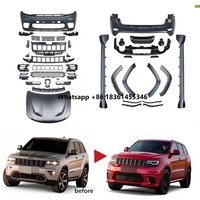 For Grand Cherokee Upgrade SRT8 Style Facelift 2011-2016Y Bonnet Fenders SRT8 Grand Bodykit Front Bumpers Rear Bumper Hood Scoop