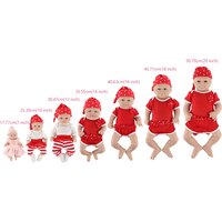 IVITA Silicone Reborn Doll Wholesale Realistic Baby Girl Toys Lifelike Newborn Baby Painted Dolls for Children Christmas Gift