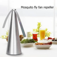 Multifunctional Physical Fly Repellent Fan Keep Flies Away From Food Portable USB Fan For Home Restaurant Outdoor Camping