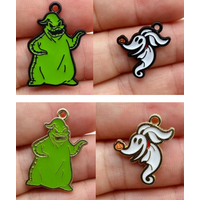 Lot 10 Pcs cartoon Pendants Charms Jewelry Making Earrings Pendants Necklaces Bracelets DIY Accessories gift