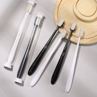 2pcs/pack Ultra Soft Toothbrush For Adults Super Soft Toothbrushes Extra Soft Bristles Tooth Dental Brush