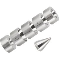 ABUN-Five-Piece Folding Reduction Die Set 17 Degree Stainless Steel Stabilizer Folding Cone Ring Maker Tool