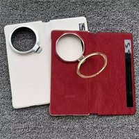 Original Window Smart View Case For Honor Magic V6 5G Leather Auto Sleep Wake Up Flip Cover With Lens Kickstand For Magic V6