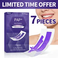 Purple Teeth Whitening Strips No Sensitivity Color Corrector Remove Plaque & Stains Restore Bright White Teeth Oral Care Patches