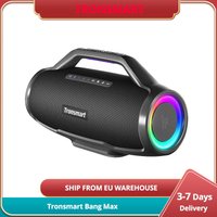 Tronsmart Bang Max przenośny głośnik 130W niesamowitej synchronizacji dźwięku W 100 głośnikach obsługuje 2 przewodowe mikrofony i gitarę