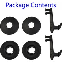 2 Pcs Car Mat Clips Floor Carpet Fixing Hooks For TOYOTA For LEXUS Car Mat Fixing Clip Floor Carpet Clip Hook Accessories