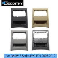 Rear Center Console Fresh Air Outlet Vent Grille Cover Outer Frame Replacement For BMW 3 Series E90 E91 2005-2012 51167145681