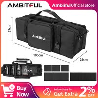 Portable Carry Bag Photography Studio Flash Bag for Studio Flash Light & Tripod Light Stand Kits Carry Bag