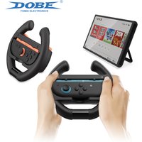 For Switch2 4-In-1 Steering Racing Wheel Controller Grip Left and Right Jon-Con Accessories 2 Hand Holder for Mario Kart World