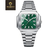BINBOND 7086 Luxury Business Men's Quartz Watch with Multi functional Waterproof Night Light Calendar Fashion Men's Quartz Watch
