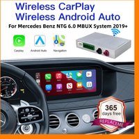 Wireless Carplay Android Auto Module For Mercedes Benz C117 W176 W204 W205 W221 GLS GLK Class NTG 6.0 MBUX System 2019+