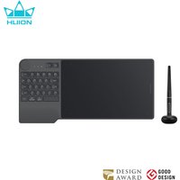 HUION KD200 Wireless Drawing Tablet Inspiroy Keydial Bluetooth Graphic Tablet+Keyboard Dial 5 Customized Express Keys 8.9x5.6