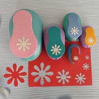 1pc 8mm15mm 25mm 38mm 75mm Daisy Scrapbook Punch Handmade Cutter Card Calico Printing DIY Flower Paper Craft Punch Hole Puncher