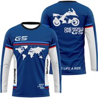 AliExpress Hot Sale GS Adventure Motorrad Commemorative Trendy T Shirt Outdoor Motorcycle Riding Comfortable Top For Adventure Bike Lovers