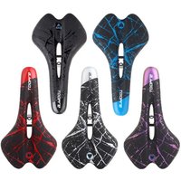 AliExpress TOOPRE Soft PU Leather Bicycle Saddle Gel Filled Shockproof Mountain Road Bike Seat Graffiti Comfortable Cycling Cushion