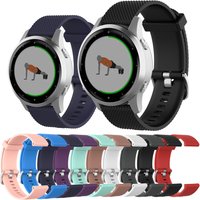 Bracelet de montre intelligente en silicone souple pour Garmin Vivoactive4S, bracelet de sport pour Vivoactive 4S, bracelet de remplacement, accessoires de bracelet, 18mm