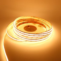 10m 24V COB CCT LED-Streifen 608/624/840 LEDs Hohe Helligkeit 2700k-6500k Zweifarbig Dimmbar Flexibles Weiches Band Lineare Beleuchtung