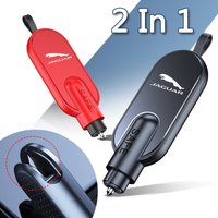 Car Window Breaker Hammer Seat Belt Cutter Emergency Escape For Jaguar XEL E-PACE Jaguar XE E-Pace XF F-TYPE C-X16 V12 Keychain