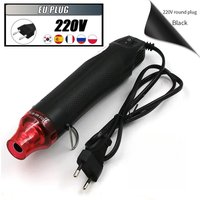 EU Standard 220V DIY Hot Air Gun 300W Mobile Phone Repair Tool Hair Dryer Welding Support Seat Shrink Plastic Air Heat Gun