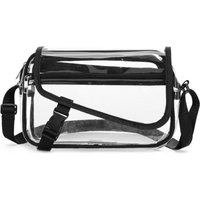 Fashion Transparent Crossbody Bag Versatile Large Capacity Shoulder Bag PVC Handbag