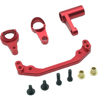 Metal Upgrade Modification Steering Kit For WLtoys 1/10 104001 104002 RC Car Parts