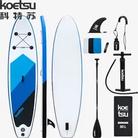 Inflatable Stand Up Paddle Board Non-Slip SUP Board Surfing Board With Air Pump Carry Bag Standing Boat Wakeboard Longboard 2023