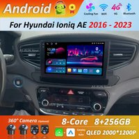 for Hyundai Ioniq AE 2016 - 2023 Car Radio Multimedia Player Android 14 Intelligent System GPS Navi WiFi 4G Buletooth Head Unit
