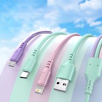 3 in 1 USB-A to Type-C/Micro/Ios Fast Charging Cable For iPhone Samsung Xiaomi Redmi Huawei Multi-port USB C Charge Cable