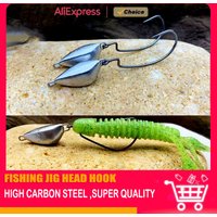 5pcs 5g 7g 10g Jig Head Deep Fishing hook Weight Sinker Jig Water Bullet Weight with Swivel Sinkers Fishing Tackle Accessories