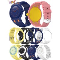 PC Case Frame+Silicone Strap For Swatch X AP Royal Pop Changer to 2 In 1 Integrated Conversion Kit Bracelet watchband Accessorie