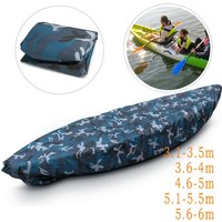 3.1-6m Kayak Covers UV Protection Canoe Cover Waterproof Oxford Kayak Accessories Dust Cover Multiple Sizes Fishing Boat Cover