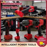 Fit Milwaukee Multifunctional Power Tools:3-inch Angle Grinder,Car Polisher,Electric Rivet Gun,Jigsaw,Electric Air Pump