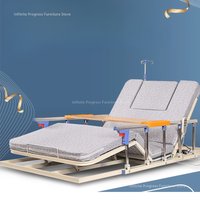 Electric Elderly Bed Assist, Automatic Lift Recliner for Home Care, Adjustable Mattress with Back Support for Bedridden Patients