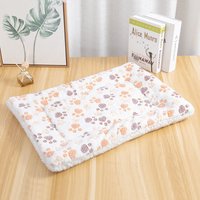 Soft Plush Pet Mat for Cats and Dogs, Warm Non-Slip Bed Pad