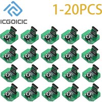 1-20PCS All-in-One Flashlight Driver Module with Type-C Charging for 18650 10W LED Flick Switch DIY