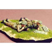1/35 resin soldier model GK British soldier (with base) Unassembled and unpainted DIY kit 1258R