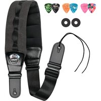 LEKATO Bass Guitar Strap for Bass Electric Guitar with 3.5 Wide Thickened Foam Bass Strap Padded Bass Guitar Straps