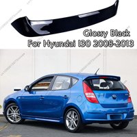 For Hyundai I30 2008-2013 Glossy Black Rear Trunk Boot Roof Lip Spoiler Wing Car Hyundai I30 Spoiler Cap Rear Tail Wing Tuning