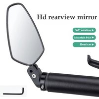 AliExpress NONE 1 PC Safety Bike Rear View Mirror Wide Angle MTB Handlebar Mirrors 360°Adjustable Lens Cycling Accessories