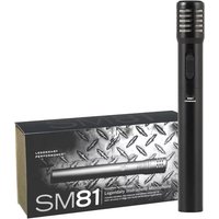 SM81 Professional Cardioid Wired Condenser Instrument Microphone High-Precision Studio Recording Mic