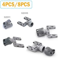 92911 Universal Wheel Chassis Building Blocks Parts With Control Lever 92910 Assembly Technology Bricks DIY Toys Accessories