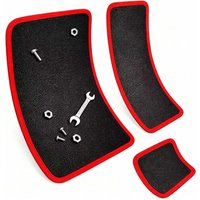 3 Piece Magnetic Tool Mat Set Foldable Heavy Duty Magnetic Tool Tray Tool Holder Pad for Garage, Metal Tools & Parts Storage