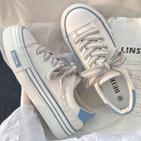 2023 neue Frühjahr Plattform Vulkanisierte Schuhe Mode Frauen Leinwand Schuh Casual Flache Turnschuhe Weibliche Komfort Sneaker Zapatos Mujer