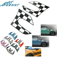 For Mini Cooper Hardtop F55 Hatchback F56 Car Side Plate Wing Fender Stickers For Mini Cooper Hardtop Hatchback F55 F56 Stickers