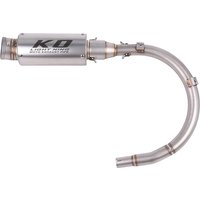Slip On For Honda Monkey 125 2018-2025 Motorcycle Exhaust System Mid Link Pipe Stainless Steel Muffler Escape Relpace Original